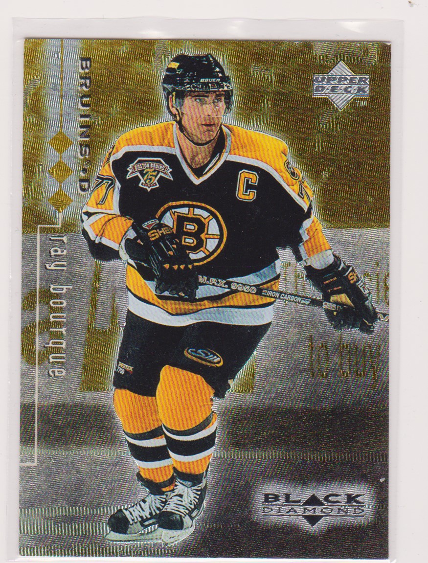 (image for) 1998-99 Black Diamond Triple Diamond #4 Raymond Bourque 952/1000
